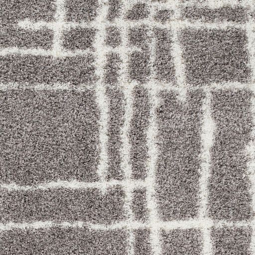 Surya Cloudy Shag Taupe 2'x3' Throw Rug-2