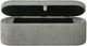 Crown Mark Philipa Light Gray Tweed Storage Bench-3