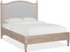 Bassett® Furniture Charlotte Washed Elm King Upholstered Bed with Low Footboard-0