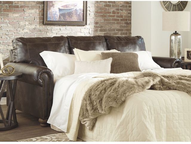 Signature Design by Ashley® Nicorvo Coffee Queen Sofa Sleeper-0