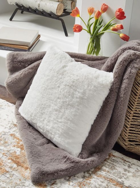 Signature Design by Ashley® Gariland White Pillow-3