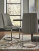 Modus Furniture Oxford Basalt Gray Upholstered Dining Side Chair-1