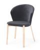 VIG Furniture Modrest Nadia 2-Piece Black/Rosegold Dining Chair-2