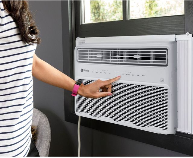 GE Profile™ 10,000 BTU's White Window Mount Air Conditioner-3