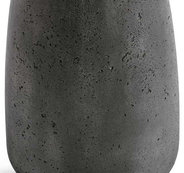 Classic Home Collins Dark Gray 19" Outdoor Concrete Accent Table-4