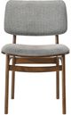 Armen Living Lima Walnut Dining Accent Chairs-3