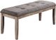 Furniture of America® Bridgen Brown/Natural Bench-0
