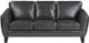Homelegance® Spivey Dark Gray Leather Sofa-2