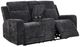 Coaster® Kennett Dark Gray Power Reclining Loveseat-0
