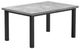 Homecrest™ Outdoor Living Customizable Concrete Aluminum/Composite 42" x 62" Rectangular Dining Table with Hole-0