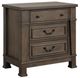 Furniture of America® Huddersfield Dark Walnut Nightstand-0