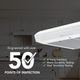 Broan Alta 3 Series 30" White Under Cabinet Range Hood-2