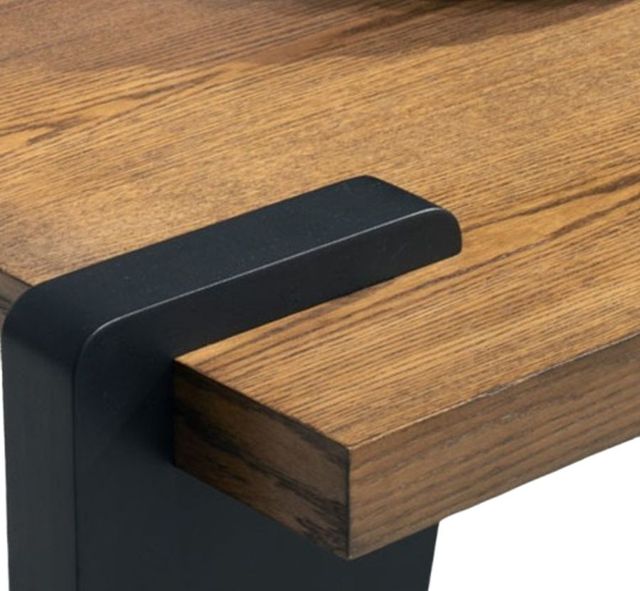 Signature Design by Ashley® Weathermore Black/Brown Rectangular Cocktail Table-2
