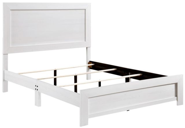 Homelegance® Corbin White Queen Panel Bed-3