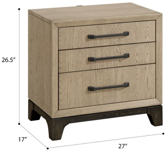 Emerald Home Sutton Place Caramel Nightstand-2