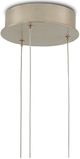 Currey & Company Lazio Multi-Drop Natural/Painted Silver Pendant Lighting-2