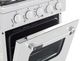 Unique® Appliances Classic Retro 24" White Freestanding Gas Range-4