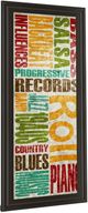 Classy Living Sd Graphics Studio Rock and Roll 18" Wall Art-3