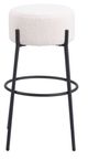 Zuo® Modern Blanche Ivory Barstool-1