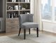 Homelegance® Taylor Charcoal/Espresso Accent Chair-1