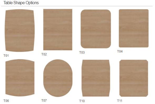 Country View Woodworking Customizable Lenox Cherry Top 42" Dining Table with 4-Leaves and Brown Maple Base-2