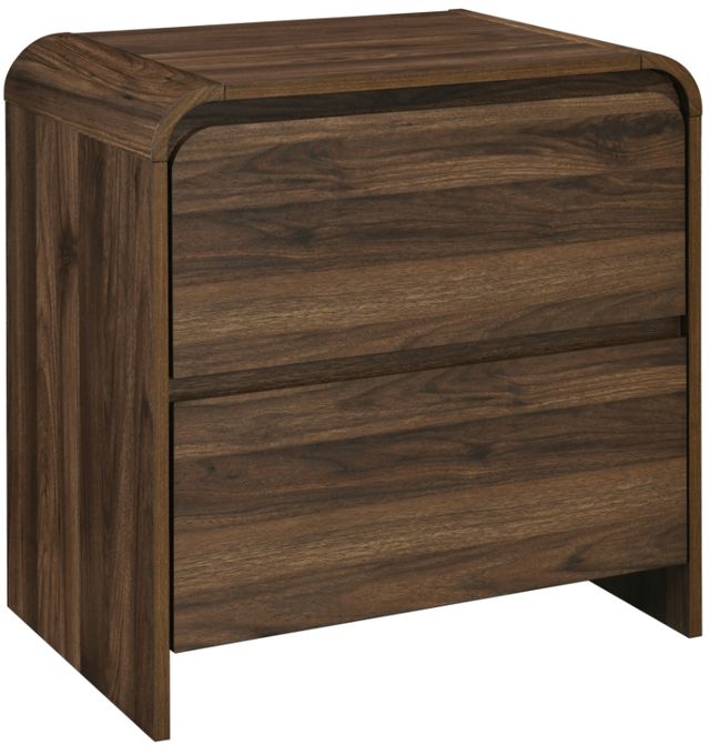 New Classic® Home Furnishings Mara Walnut 24'' End Table-0