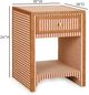 TOV Furniture Kora Terracotta Nightstand-2