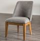 Furniture of America® Mandal 2-Piece Chestnut/Gray Side Chair-1