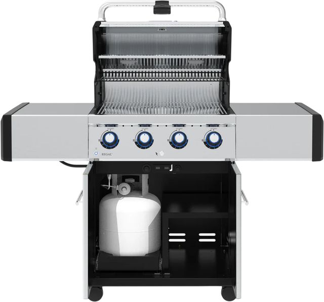 Broil King® Regal™ S420 PRO Series 4-Burner Stainless Steel Freestanding Natural Gas Grill-1