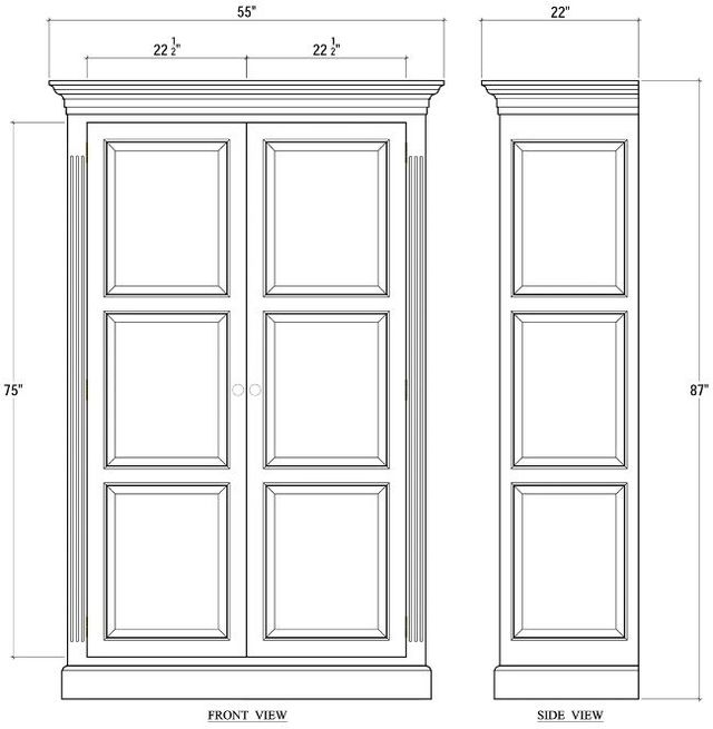 Bramble Customizable Sonoma Cupboard-1