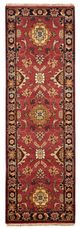 Feizy Ustad Red/Black 2'6" x 8' Runner Rug-0