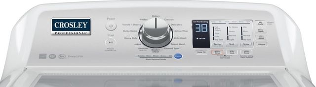 Crosley Professional® 4.5 Cu. Ft. White Top Load Washer-2
