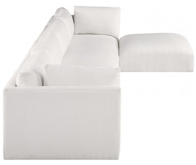 Meridian Furniture Ease 5-Piece Cream Modular Sectional-2