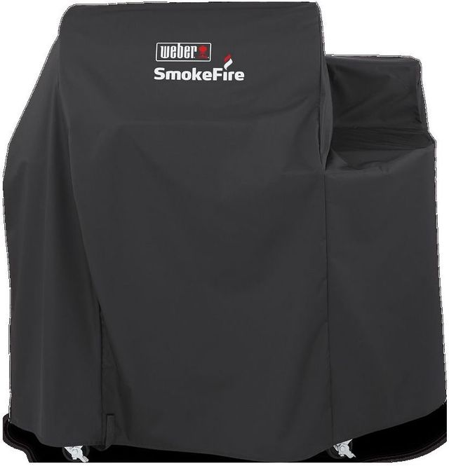 Weber® Black Premium Grill Cover-0
