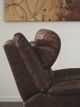 Ashley® Barling Walnut Power Recliner with Adjustable Headrest-4