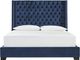 Signature Design by Ashley® Coralayne Blue Queen Upholstered Bed-2