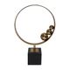 A & B Home Gold 9" Ring Statuary-1