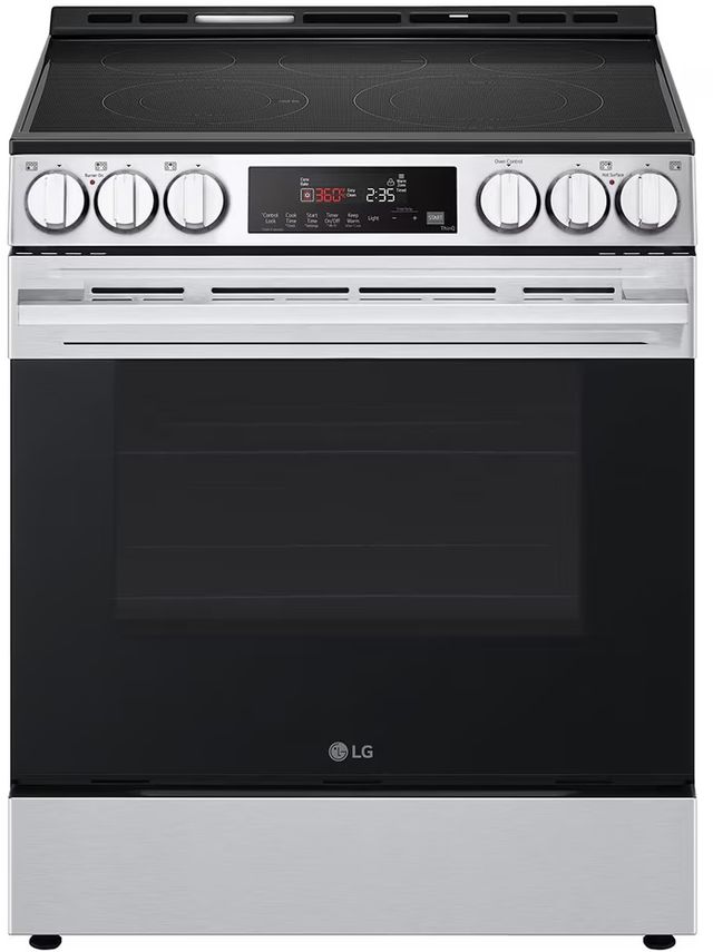 LG 30" Stainless Steel Slide-In Electric Range with Fan Convection-0
