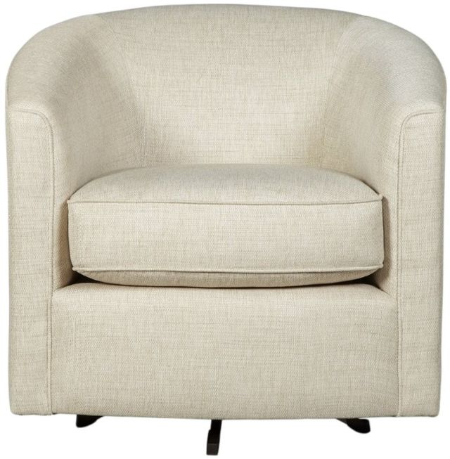 Craftmaster® Customizable Craftmaster Essentials Barrel Swivel Chair-1