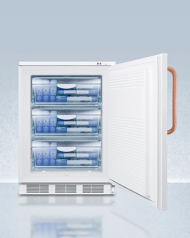 Accucold® by Summit® 24" 3.5 Cu. Ft. White All-Freezer-3