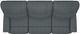 La-Z-Boy® Lancer Power La-Z Time® Navy Full Reclining Sofa-2