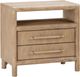 Modus Furniture Dorsey Granola 2-Drawer Nightstand-0