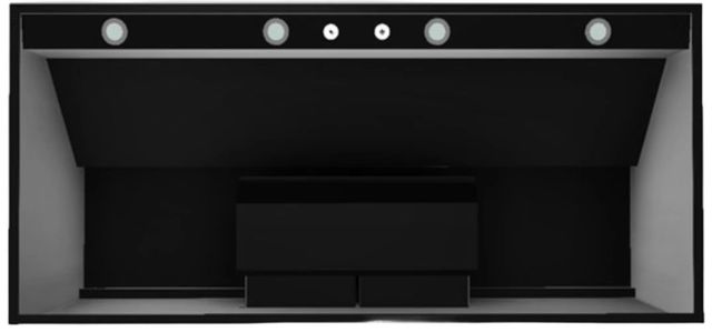Vent-A-Hood® Premier Magic Lung® 54" Black Wall Mounted Range Hood-3