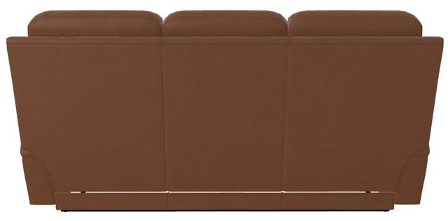 La-Z-Boy® Greyson Caramel Leather Manual Reclining Sofa-3