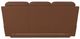 La-Z-Boy® Greyson Caramel Leather Manual Reclining Sofa-3