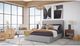 Modus Furniture Olivia Pewter Full Upholstered Platform Bed-4