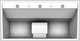 Vent-A-Hood® 48" White Wall Mounted Range Hood-3