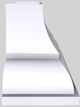Vent-A-Hood® Designer Series 48" White Wall Mounted Range Hood-1