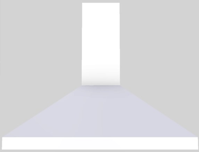 Vent-A-Hood® 42" White Wall Mounted Range Hood-0