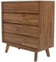 LH Home Gia Warm Pecan 5-Drawer Chest-0
